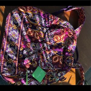 New Vera Bradley Bookbag in Safari Sunset